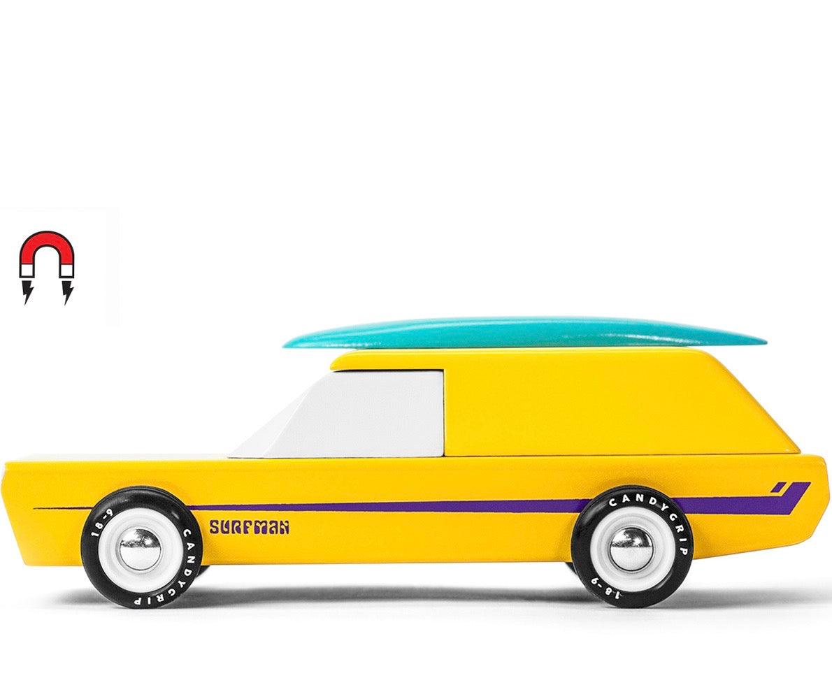 Candylab Toys: drewniany samochód Americana Surfman - Noski Noski