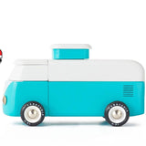 Candylab Toys: drewniany samochód Beach Bus Ocean - Noski Noski
