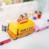 Candylab Toys: drewniany samochód Hot Dog Van - Noski Noski