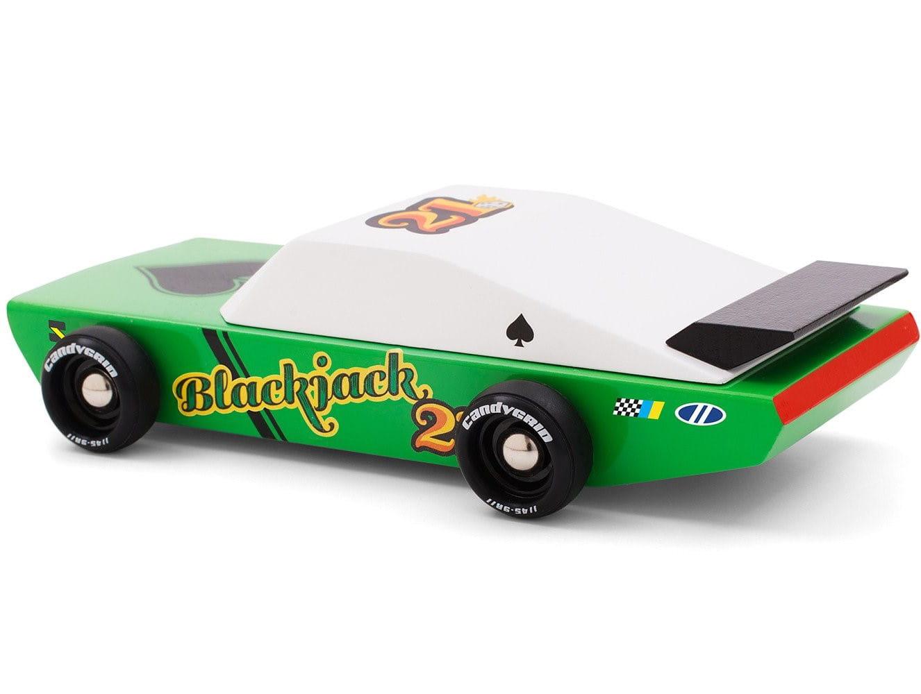 Candylab Toys: drewniany samochód Speed Racer Blackjack - Noski Noski