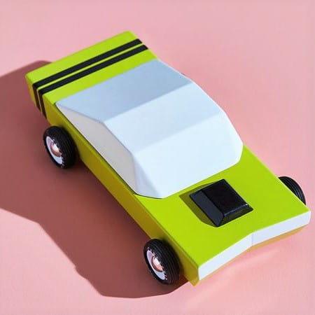 Candylab Toys: drewniany samochód Speed Racer Stinger - Noski Noski
