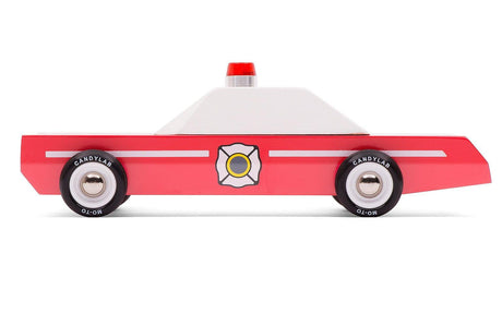 Candylab Toys: drewniany samochód straż pożarna Americana Firechief - Noski Noski