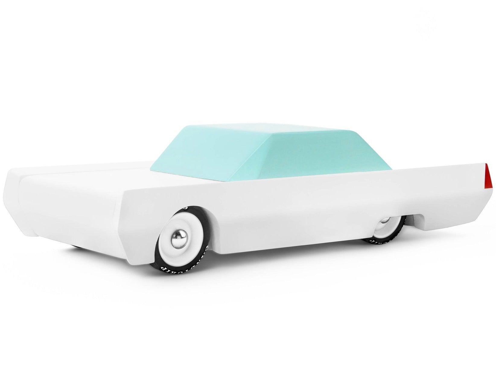 Candylab Toys: drewniany samochód White Beast - Noski Noski