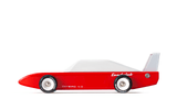 Candylab Toys: drewniany samochód wyścigowy Daybird Red - Noski Noski