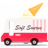 Candylab Toys: samochód drewniany Ice Cream Van - Noski Noski