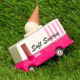 Candylab Toys: samochód drewniany Ice Cream Van - Noski Noski