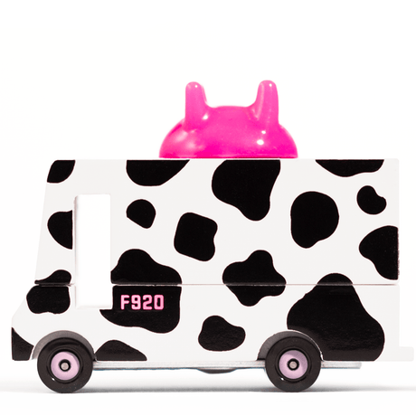 Candylab Toys: samochód drewniany Milk Van - Noski Noski