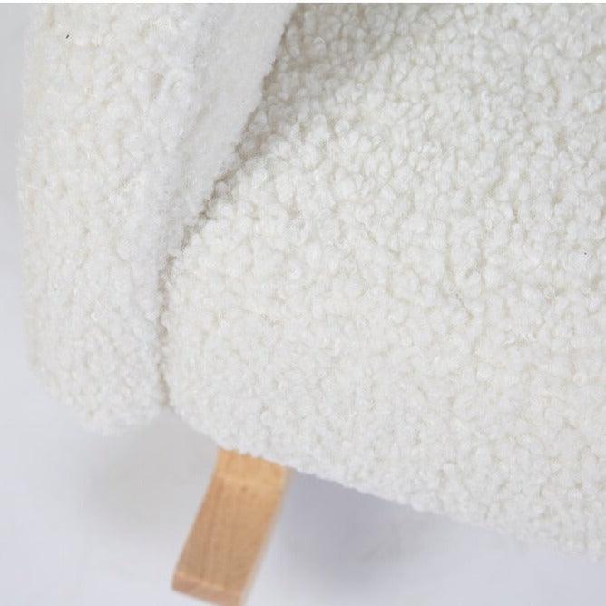 Childhome: dziecięcy fotel bujany Teddy Off White - Noski Noski