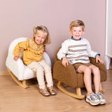 Childhome: dziecięcy fotel bujany Teddy Off White - Noski Noski