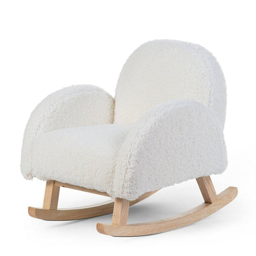 Childhome: dziecięcy fotel bujany Teddy Off White - Noski Noski