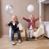 Childhome: dziecięcy fotel bujany Teddy Off White - Noski Noski