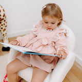 Childhome: dziecięcy fotel bujany Teddy Off White - Noski Noski