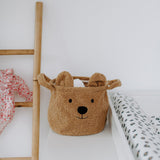 Childhome: kosz na zabawki miś Teddy Beige S - Noski Noski