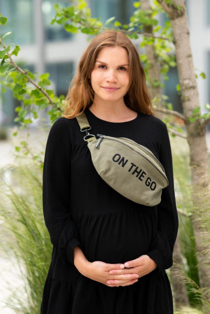 Childhome: nerka płócienna Banana Bag Kanwas Khaki - Noski Noski