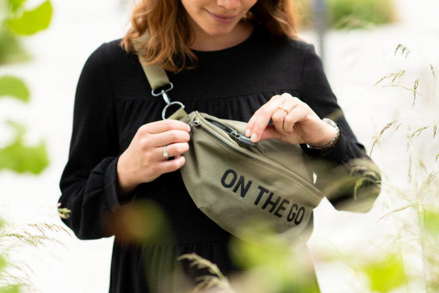 Childhome: nerka płócienna Banana Bag Kanwas Khaki - Noski Noski