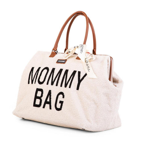 Childhome: torba biały miś Mommy Bag Teddy Bear Limited Edition - Noski Noski