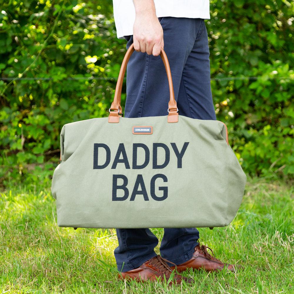 Childhome: torba Daddy Bag Kanwas Khaki - Noski Noski