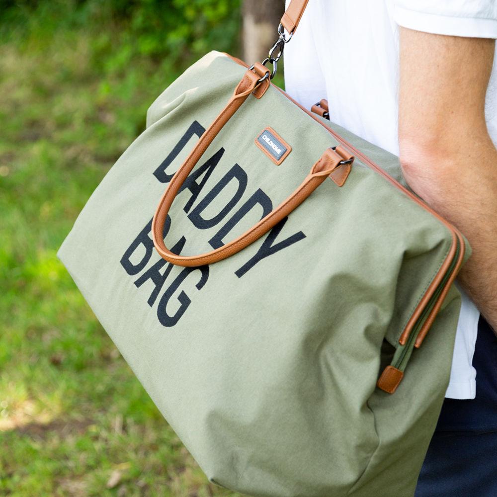 Childhome: torba Daddy Bag Kanwas Khaki - Noski Noski