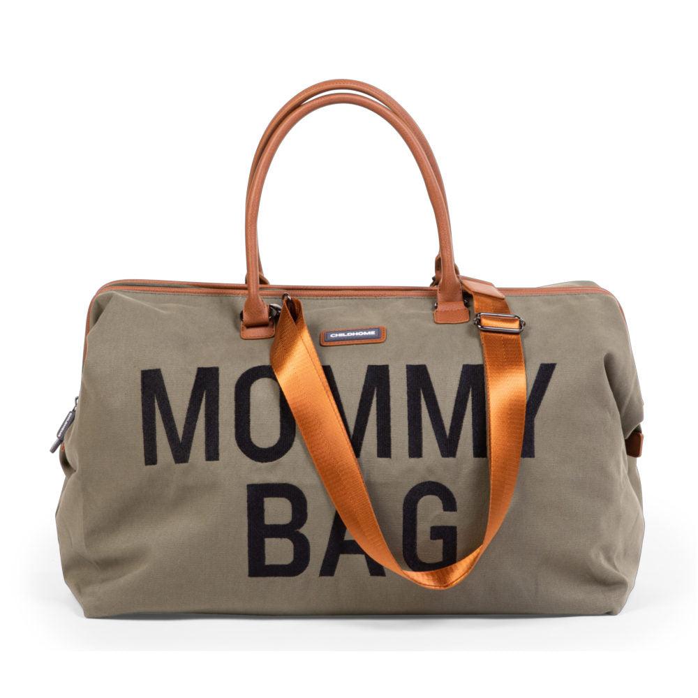 Childhome: torba Mommy Bag Kanwas Khaki - Noski Noski