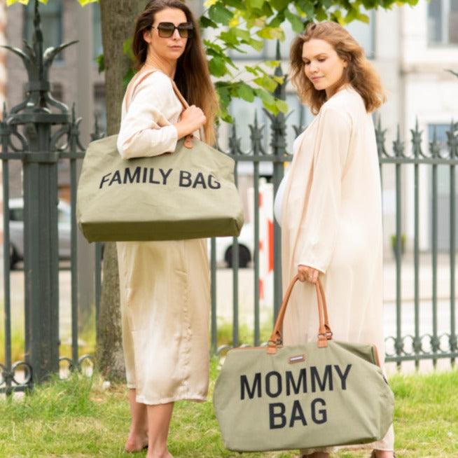 Childhome: torba Mommy Bag Kanwas Khaki - Noski Noski