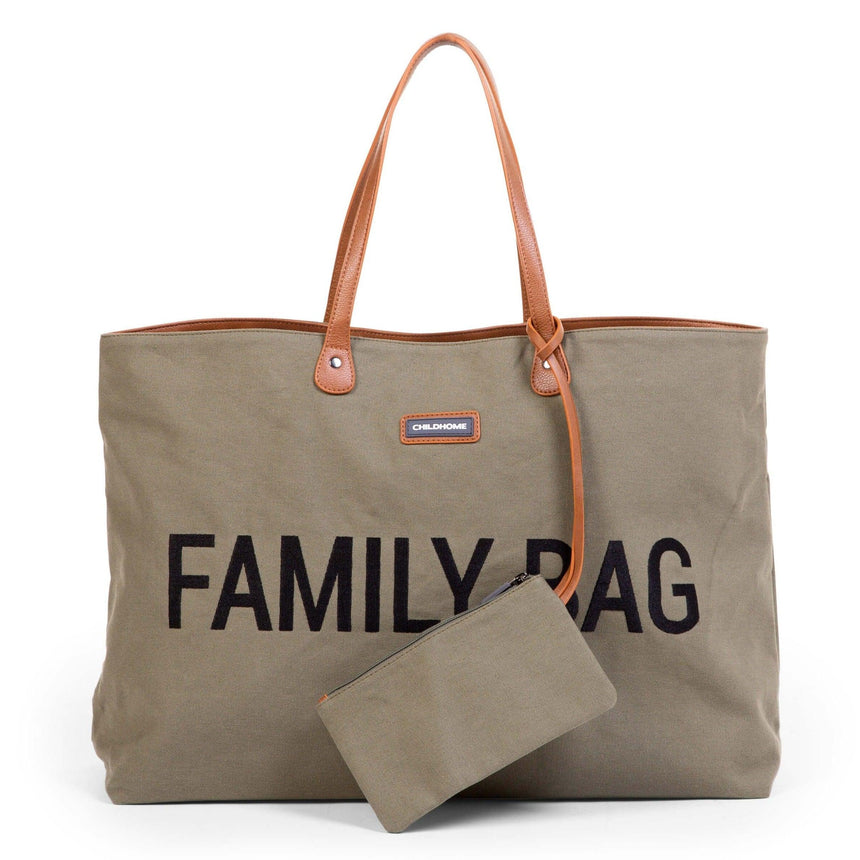 Childhome: torba płócienna Family Bag Kanwas Khaki - Noski Noski