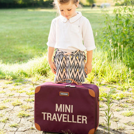 Walizka dziecięca Childhome Mini Traveler mała, stylowa i pojemna, idealna dla dzieci podczas podróży.