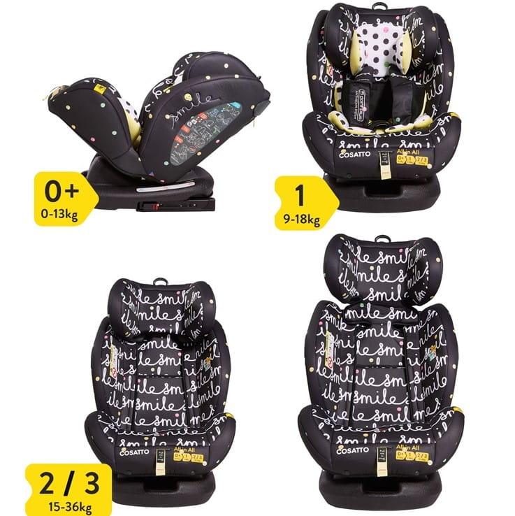 Cosatto: fotelik samochodowy All In All Smile 0-36 kg - Noski Noski