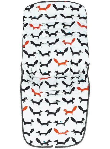 Cosatto: śpiworek do wózka liski Charcoal Mister Fox Footmuff - Noski Noski