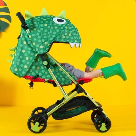 Cosatto: wózek spacerowy dinozaur Woosh Dino Mighty - Noski Noski