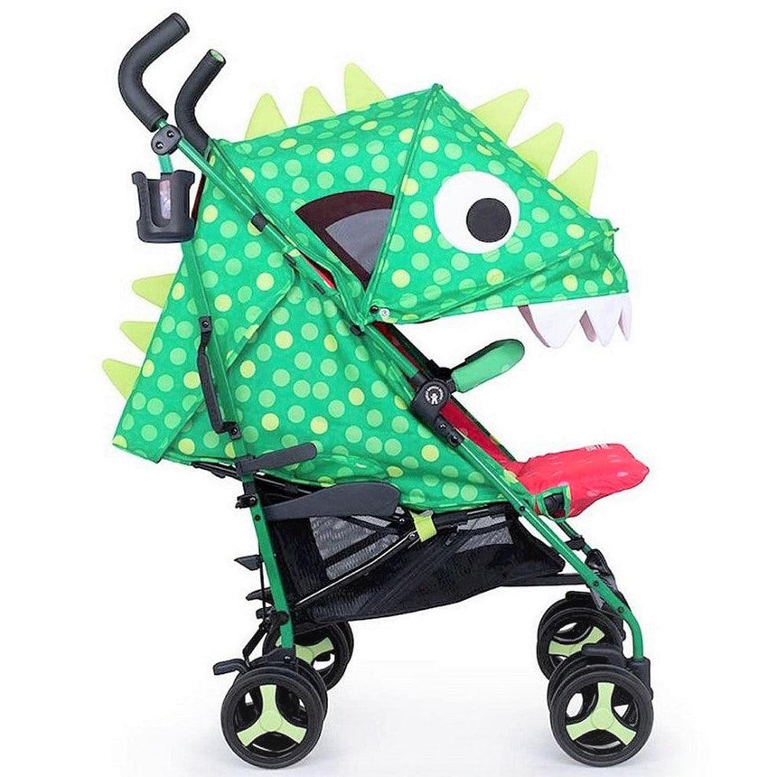 Cosatto: wózek spacerowy parasolka z pałąkiem Supa 3 Dino Mighty - Noski Noski