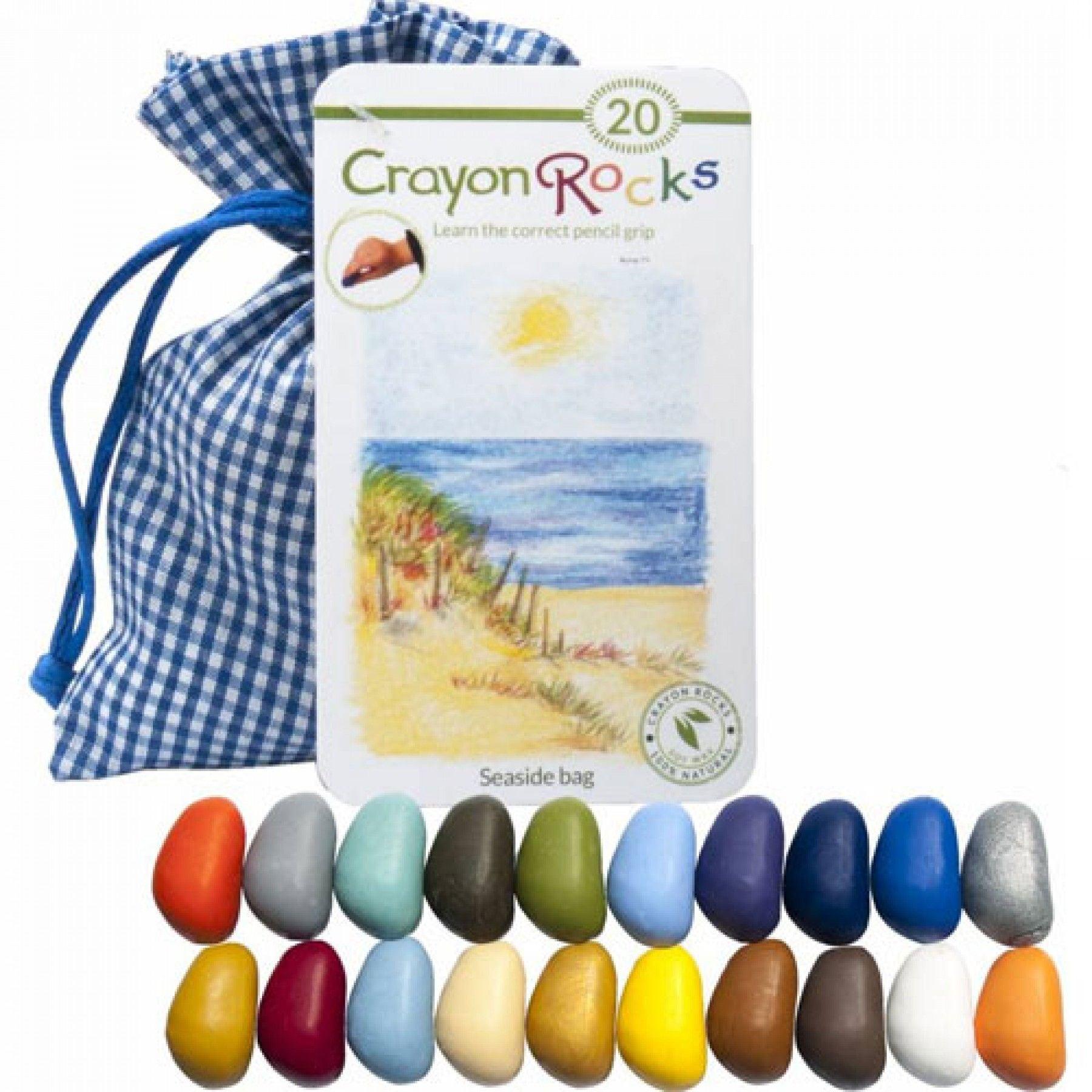 Crayon Rocks: kredki kamyczki Seaside 20 szt. - Noski Noski