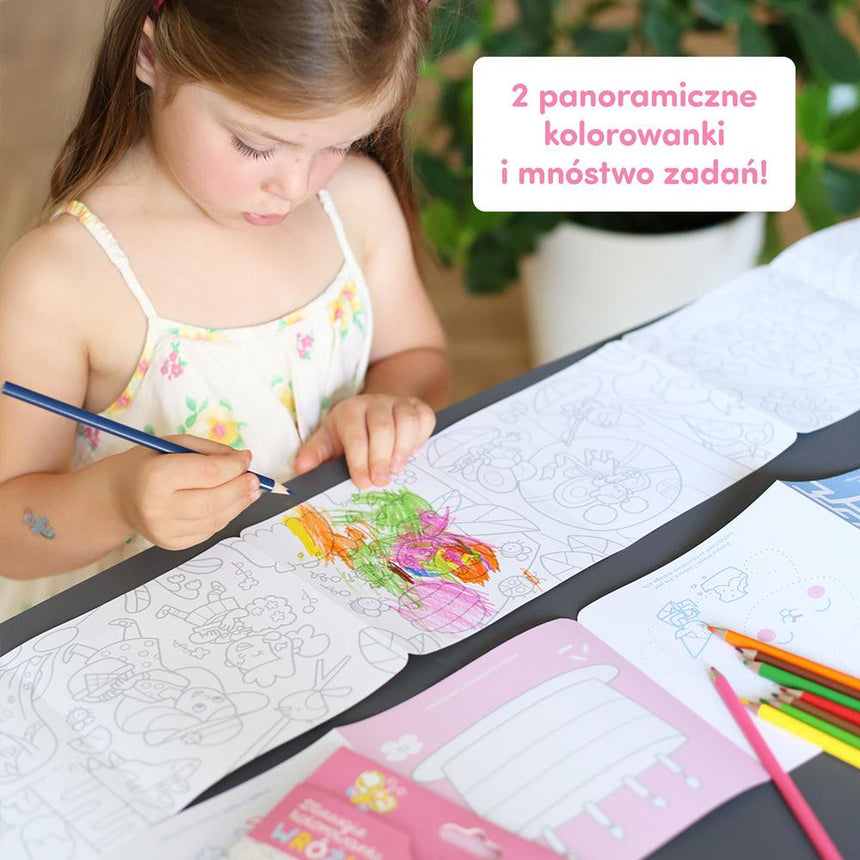 CzuCzu: dłuuuugie kolorowanki Wróżki - Noski Noski