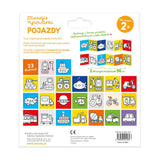 CzuCzu: dłuuuuugie rysowanki Pojazdy 2+ - Noski Noski