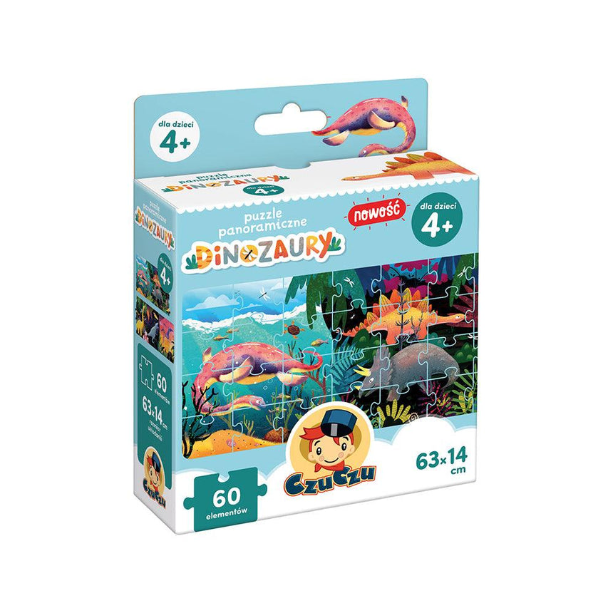 CzuCzu: puzzle panoramiczne Dinozaury - Noski Noski