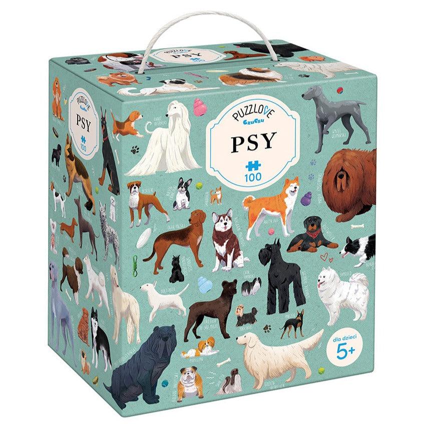 CzuCzu: puzzlove Psy 100 el. - Noski Noski