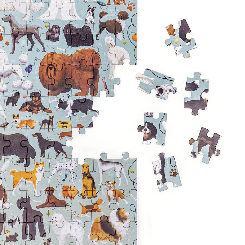 CzuCzu: puzzlove Psy 100 el. - Noski Noski