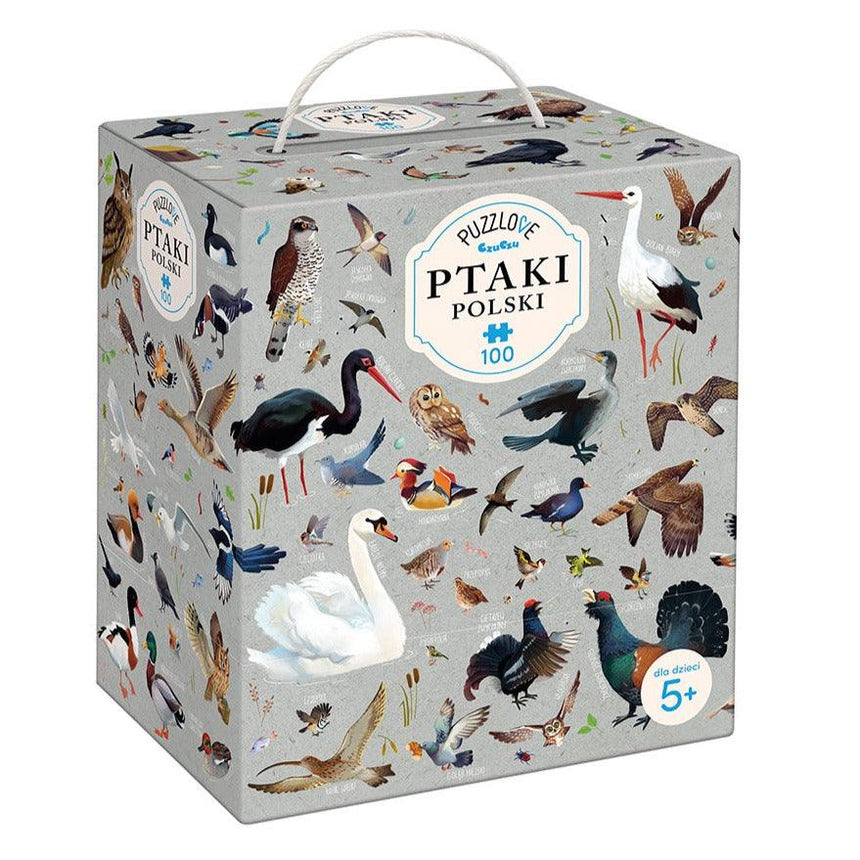 CzuCzu: puzzlove Ptaki Polski 100 el. - Noski Noski