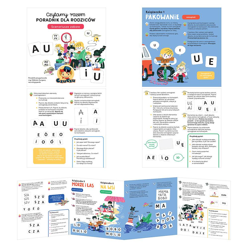 CzuCzu: zestaw do nauki czytania Czytamy razem - Noski Noski