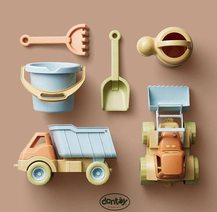 Dantoy: zabawki do piasku z trzciny cukrowej BIOplastic - Noski Noski