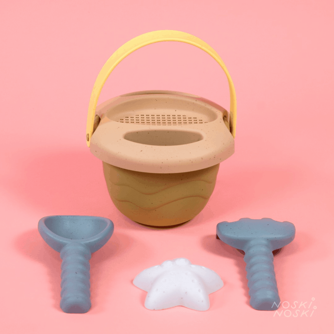Dantoy: zabawki do piasku z trzciny cukrowej dla maluchów BIOplastic - Noski Noski