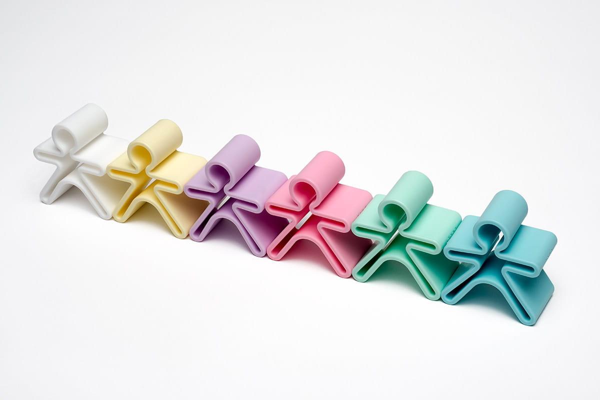 Dena: pastelowe silikonowe kształty Kid + House - Noski Noski