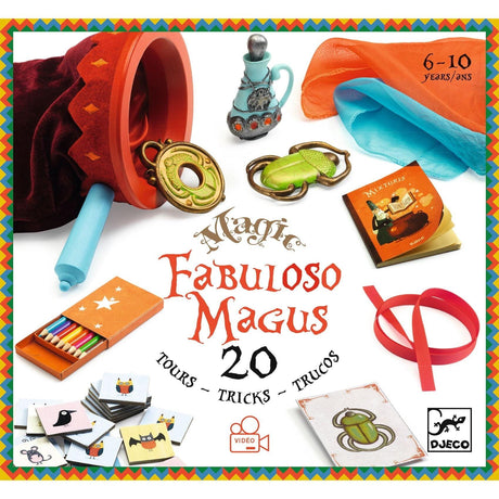 Djeco: 20 magicznych sztuczek Fabuloso Magus - Noski Noski