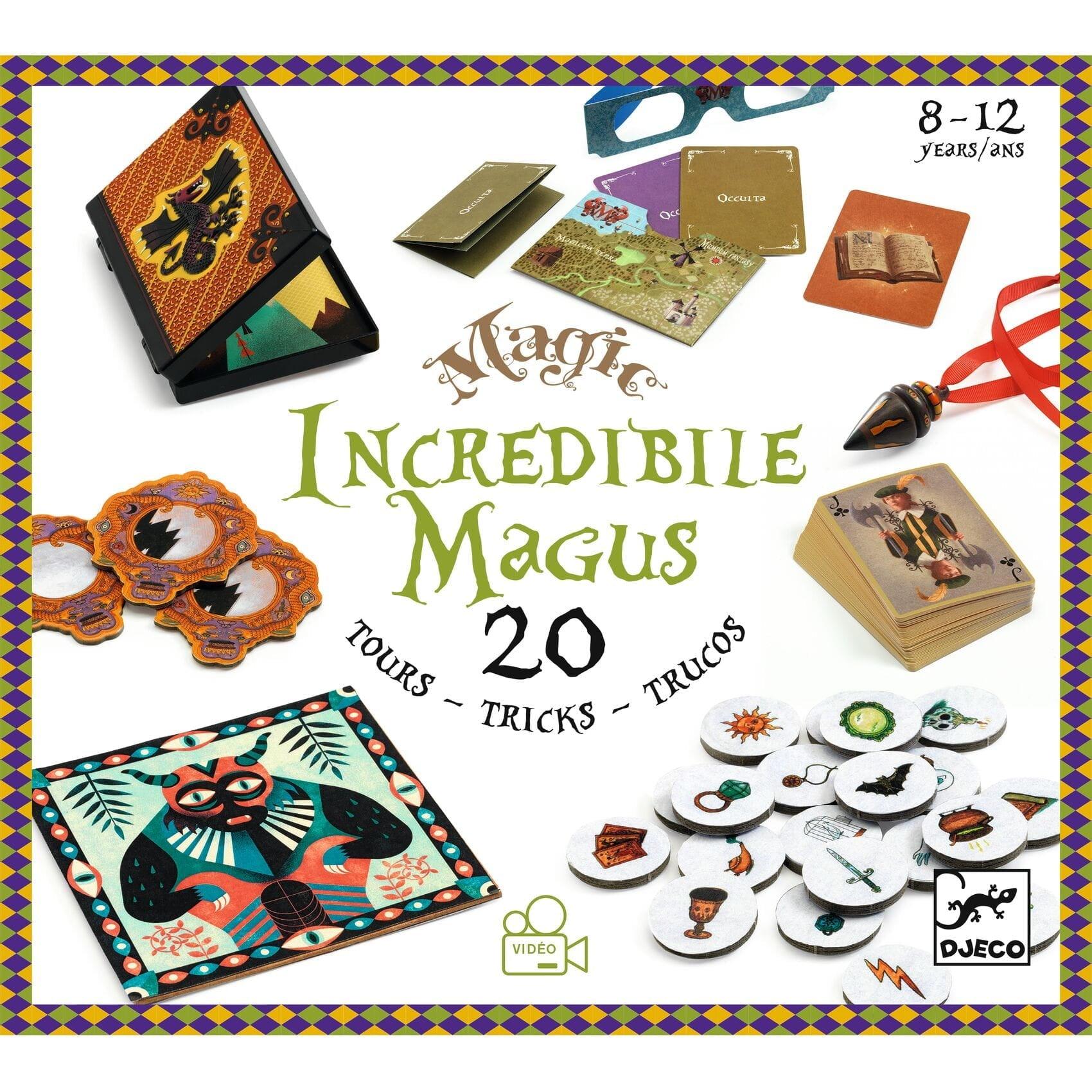Djeco: 20 magicznych sztuczek Incredibile Magus - Noski Noski