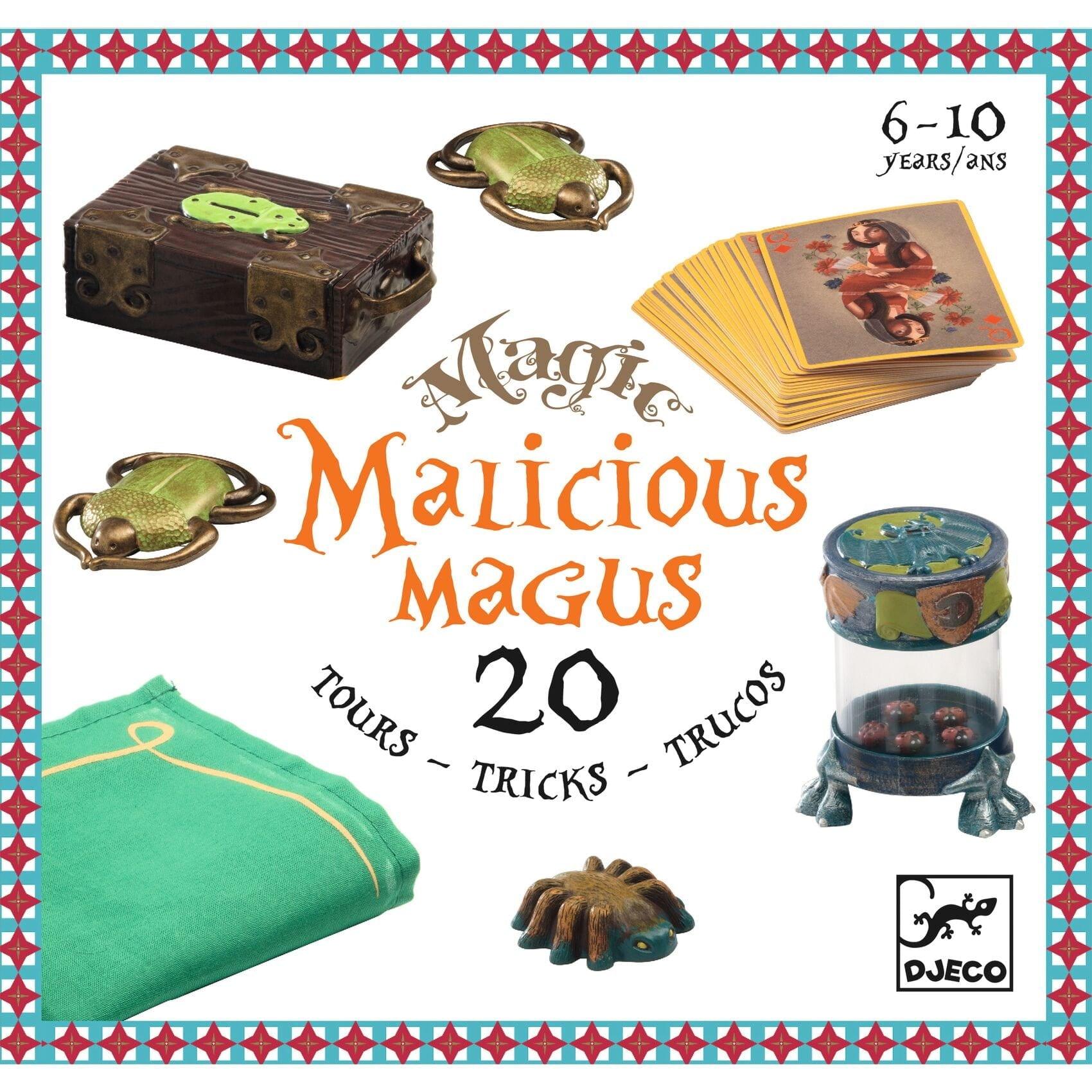 Djeco: 20 magicznych sztuczek Malicious Magus - Noski Noski