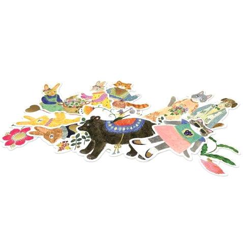 Djeco: 50 naklejek Lovely Stickers Aiko - Noski Noski