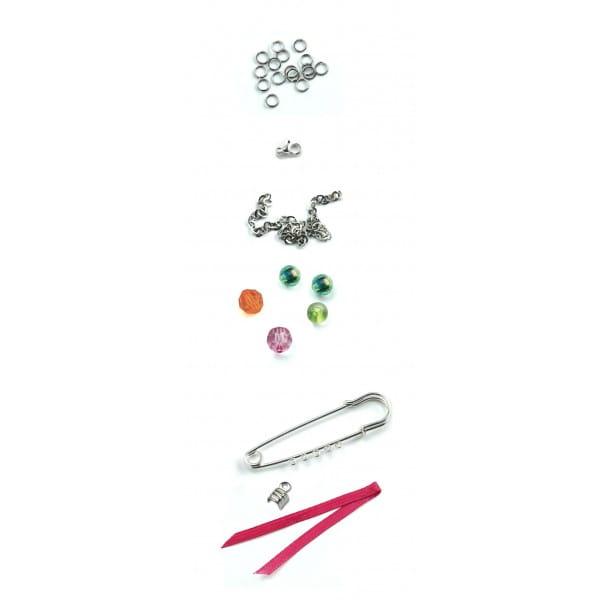 Djeco: biżuteria do samodzielnego zrobienia Magic Plastic Rainbow Horse - Noski Noski