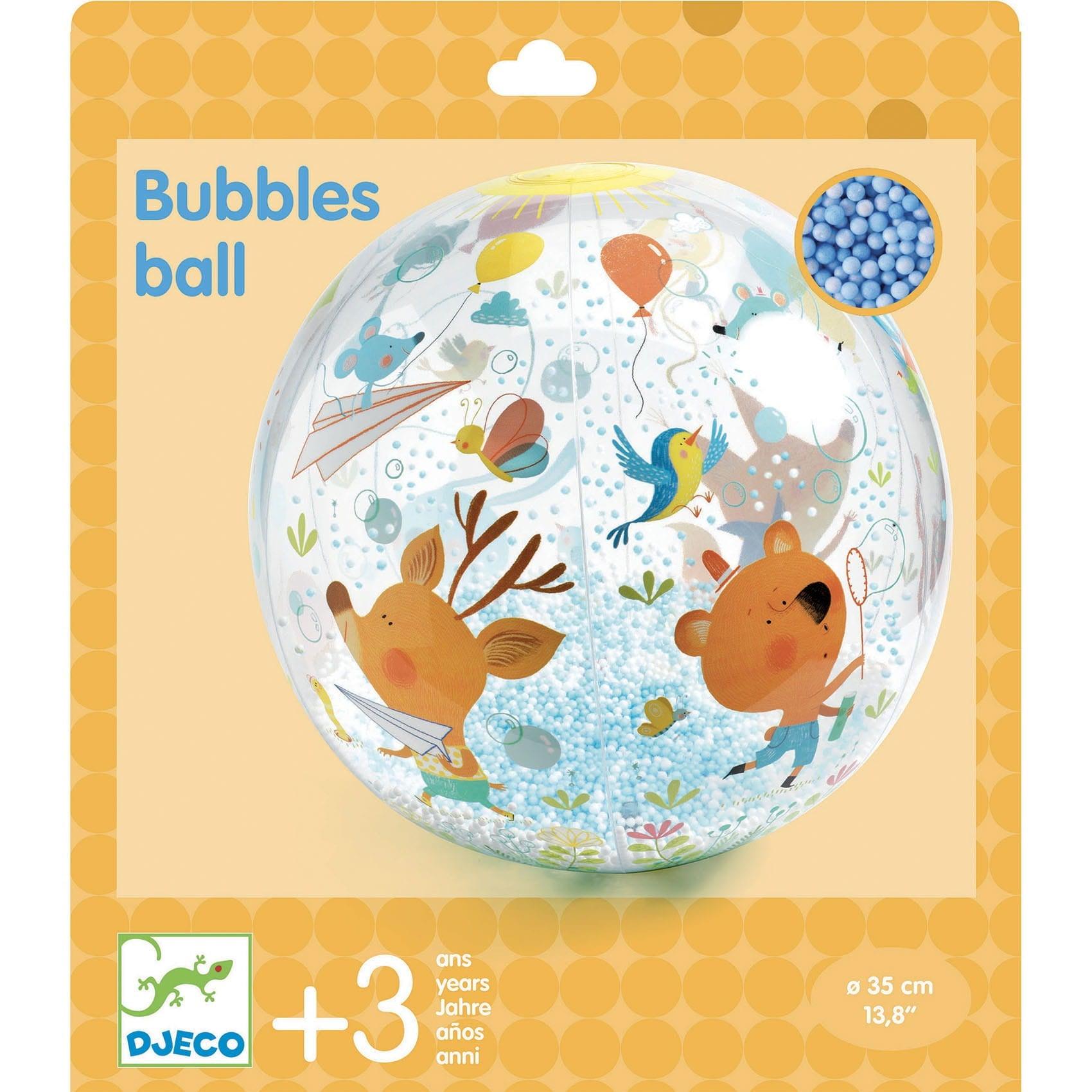 Djeco: dmuchana piłka plażowa z bąbelkami Bubbles - Noski Noski
