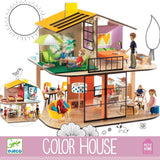 Djeco: domek dla lalek Color House - Noski Noski