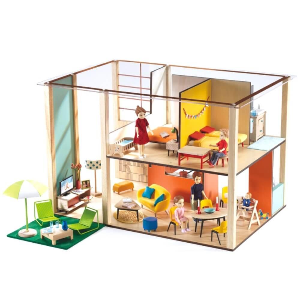 Djeco: domek dla lalek Cubic House - Noski Noski