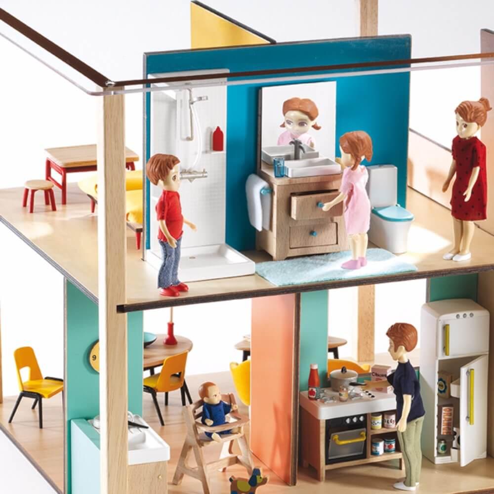 Djeco: domek dla lalek Cubic House - Noski Noski